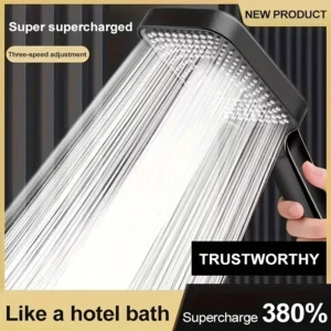 Large Area Shower Head 3 Modes Adjustable