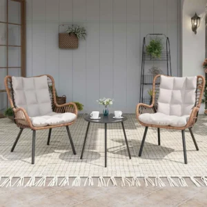 Outdoor Bistro Set, Small Patio Furniture Set.